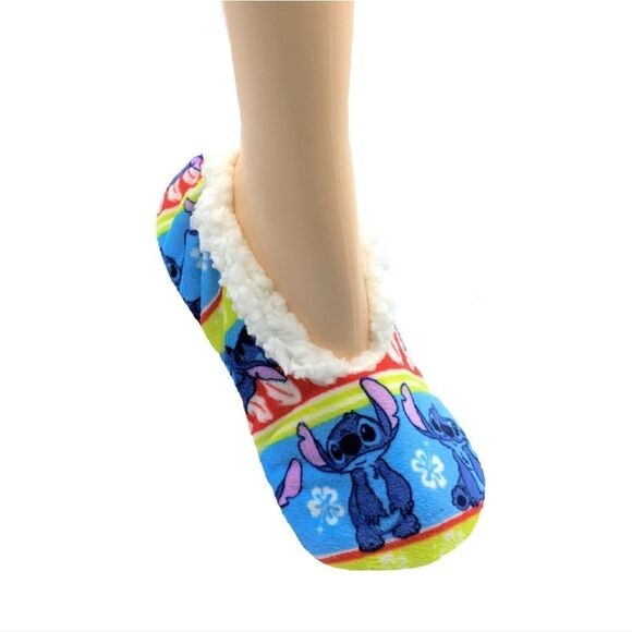 New Disney's Lilo & Stitch 2 Pack Women's Slipper Socks one size - Picture 8 of 10